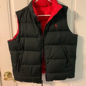 polo reversible vest